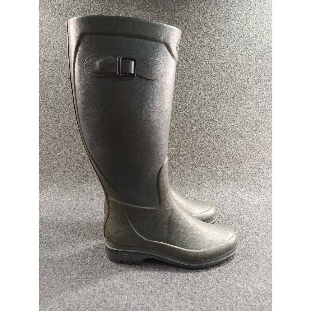 Stylish Women's Gray Winter & Rain Boots - Picture 11 of 12